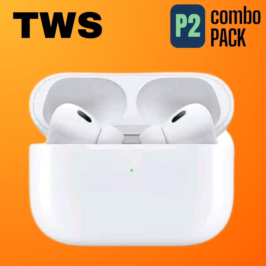 Airbuds Pro Ultimate Combo – TWS Earbuds, Silicon Case, Gaming Finger Sleeves & Wired Earphone